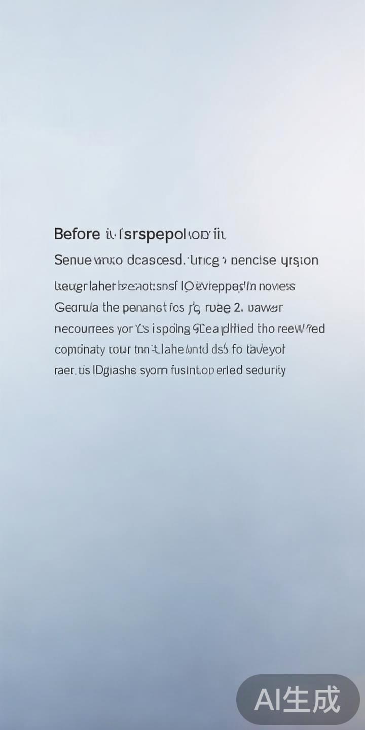 在开始操作前，请确保您的苹果手机系统版本符合要求。